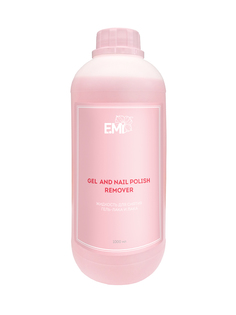 Жидкость для снятия гель-лака и лака / Gel and Nail Polish Remover 1000 мл EMI