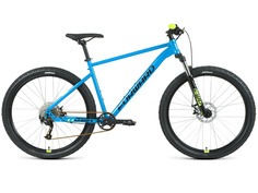 Велосипед Forward Sporting 27.5 XX D 2022 19" синий/желтый