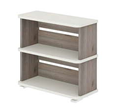 Стеллаж Мэрдэс СБ-25/2 Белый жемчуг/Нельсон Merdes