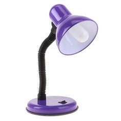 Лампа настольная Е27, с выкл. (220В) фиолетовая (203В) Risalux