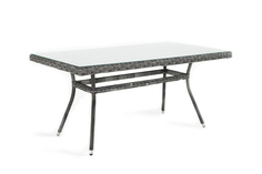 Стол для дачи 4sis Обеденный стол Латте YH-T4766G-1 graphite