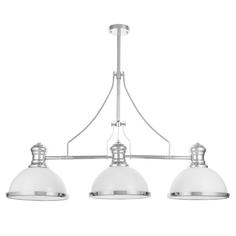 Lumina Deco Подвесная люстра Lumina Deco Ettore LDP 710-3 WT+CHR No Brand