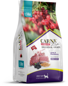 Сухой корм для кошек CARNI LIFE Adult Ягенок с ежевикой и клюквой, 1.5кг