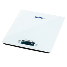 Весы кухонные Zelmer ZKS1100W White