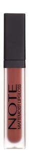 Блеск для губ Note Mattemoist Lipgloss матовый 416 Clover Brown 6 мл