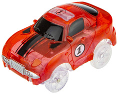Игровой набор 1TOY Гибкий трек Красный спорткар
