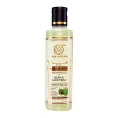 Шампунь для волос KHADI Natural Вераshampoo Ним и Алоэ, 210 мл
