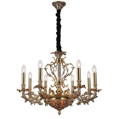 Подвесная люстра Lucia Tucci Firenze 1780.8.2 antique gold