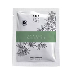 JI6250 Calm & Lift Mask P.Off 50G Антистресс альгинатная лифтинг-маска с маслом CBD Inspira:Cosmetics