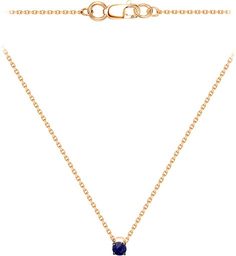 Колье из красного золота с сапфиром 40-45 см Империал C2167-102 Imperial