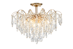 Потолочная люстра Escada Aurea 1124/8PL, Золото, E14