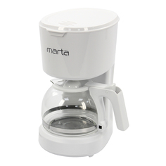 Кофеварка капельного типа Marta MT-2116 White