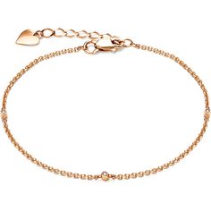 Браслет из красного золота с бриллиантом р. 17,5 Империал B2447-120BR Imperial