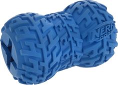 Игрушка для лакомств для собак NERF Игрушка-кормушка, синий, длина 7 см