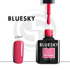 Гель-лак №077 Luxury Silver 10 мл, BLUESKY