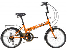 Novatrack Велосипед Складные TG-20 Classic 6sp. V-brake Power, год 2020 , цвет Оранжевый