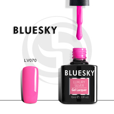 Гель-лак №070 Luxury Silver 10 мл, BLUESKY