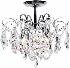 Потолочная люстра Escada Crown 1113/4PL Chrome, Хром, E27