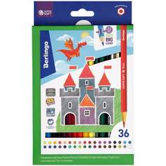 Набор цветных карандашей BERLINGO, 36 цв., арт. 297233 - (3 набора)
