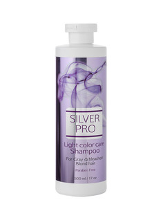 Шампунь Joya Cosmetics Silver PRO для седых и обесцвеченных светлых волос 500мл