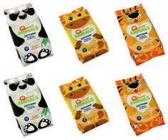 Влажные салфетки детские Smart animals, с ромашкой и витамином Е, 50 шт., GRS56701s06