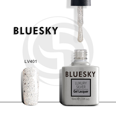 Гель-лак №401 Luxury Silver 10 мл, BLUESKY