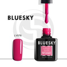 Гель-лак №078 Luxury Silver 10 мл, BLUESKY