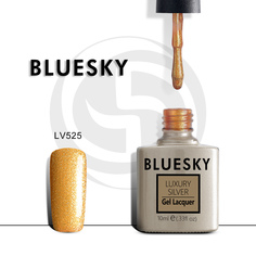 Гель-лак №525 Luxury Silver 10 мл, BLUESKY