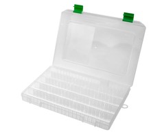 Рыболовный ящик Fisherbox 250SH Slim прозрачный 25,5х19х2 см