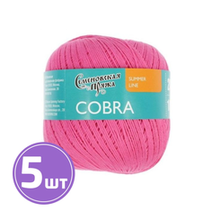 Пряжа Семеновская Cobra (30158), флокс 5 шт. по 100 г