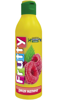Шампунь для собак и кошек Frutty Дикая малина, 250 мл АВЗ