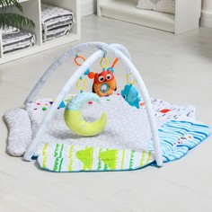 Развивающий коврик Совушка, подушечки, с дугами, 84х82х0,5 Sima Land