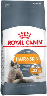 Сухой корм для кошек ROYAL CANIN HAIR & SKIN CARE, при аллергии, 2 кг
