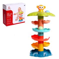 Пирамидка «Обезьянка», 6 элементов Bazar