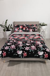 Комплект постельного белья Sweet Sleep, поплин, евро, Пионы, наволочки 50х70 Pavlina