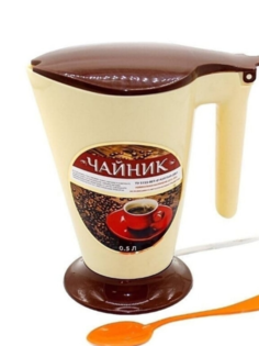 Чайник электрический Комфорт ТУ 5155-001 0.5 л бежевый Komfort