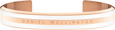 Браслет из стали с эмалью р.15,5 Daniel Wellington Classic-Bracelet-Satin-White-RG-Small
