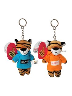 Брелок Fluffy Family Тигруля с подвесом 13 см. игрушка в ассортименте 681905