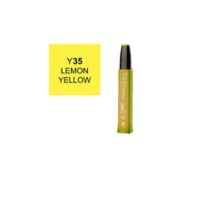 TOUCH Заправка для спирт. маркеров TOUCH ShinHan Art, 20мл, желтый лимонный