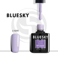 Гель-лак №205 Luxury Silver 10 мл, BLUESKY