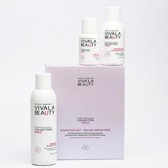 Коллекция для окрашенных волос VIVALABEAUTY Essentials Set, деликатное очищение No Brand