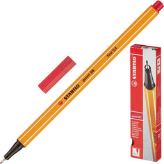 Линер Stabilo Point 88/50 красная (толщина линии 0.4 мм ), 565737