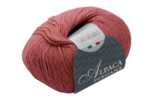 Пряжа SEAM ALPACA PERUANA (3340), коралл, 5 шт. по 50 г No Brand