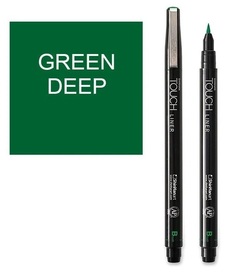 TOUCH Линер TOUCH LINER Brush (наконечник-кисть) ShinHan Art, зеленый глубокий