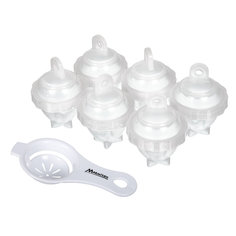 Формы для варки яиц Marmiton (6 форм + ложка-сепаратор) 17012