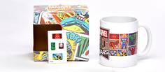 Кружка для декорирования наклейками Marvel 80 Years (350 мл) Disney