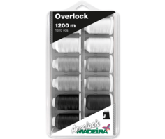 Набор ниток Madeira Aerolock №125 Blisterbox, 12 х 1200 м