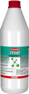 DECOSELF концентрат 1:2 грунт для внутренних и наружных работ (1л)