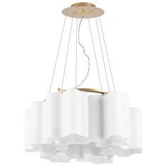 Подвесная люстра Lightstar Nubi 802163, Шампань, E27 240