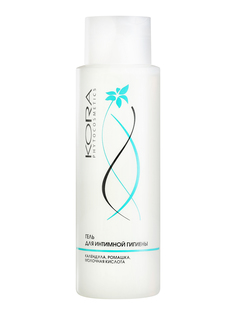 Гель для интимной гигиены KORA противовоспалительное средство для подмывания, уход, 400 мл КОРА